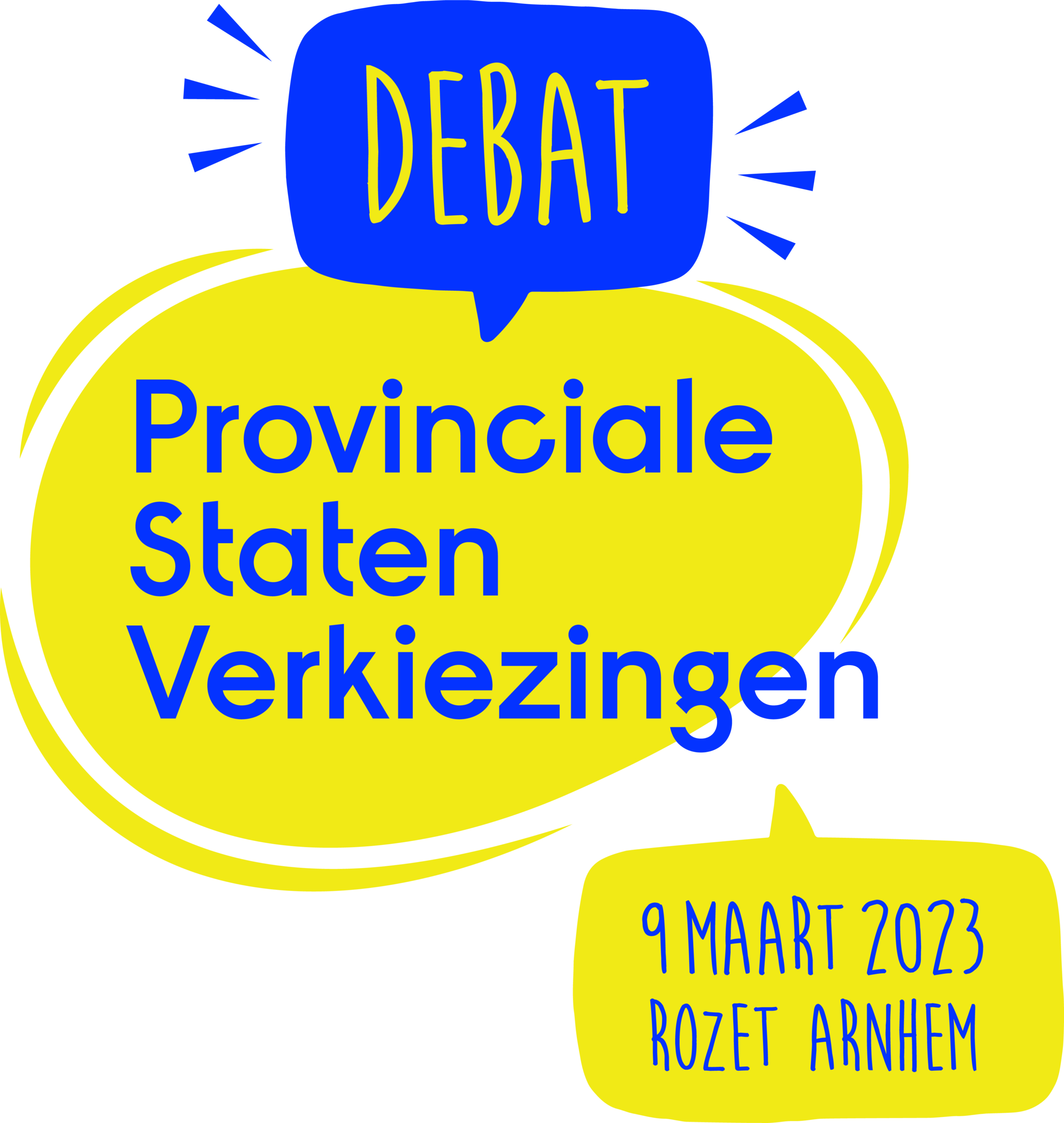 Lijsttrekkersdebat Provinciale Staten Verkiezingen in Rozet Dit is Arnhem